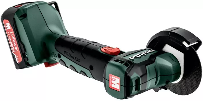 Углошлифовальная машина Metabo PowerMaxx CC 12 BL 20000об/мин рез.шпин.:M5 d=76мм