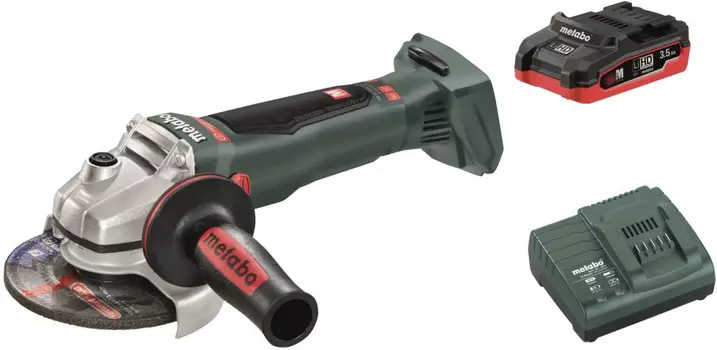 Углошлифовальная машина Metabo WB 18 LTX BL 125 Quick 9000об/мин рез.шпин.:M14 d=125мм