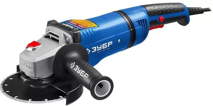 Углошлифовальная машина Зубр УШМ-П150-1400 В 1400Вт 9000об/мин рез.шпин.:M14 d=150мм