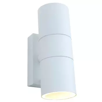 Уличный настенный светильник Arte Lamp Mistero A3302AL-2WH