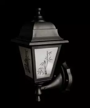 Уличный настенный светильник Arte Lamp Zagreb A1113AL-1BK