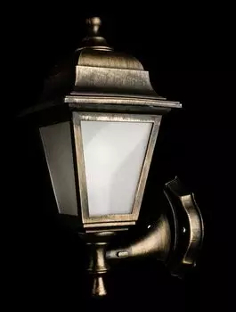 Уличный настенный светильник Arte Lamp Zagreb A1115AL-1BR