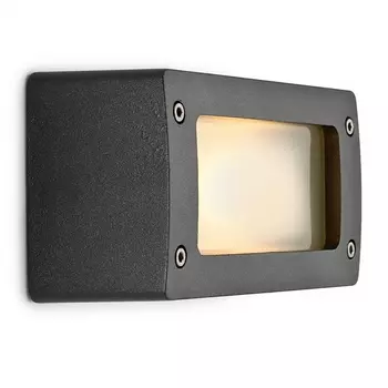 Уличный настенный светильник THPG Block 100631