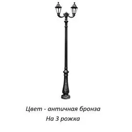 Уличный столб Fumagalli RUT E26.202.R30.BYF1R