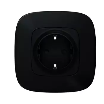 Умная розетка 2К+З 16А 230В. Цвет Антрацит Legrand Valena Allure with NETATMO 752894