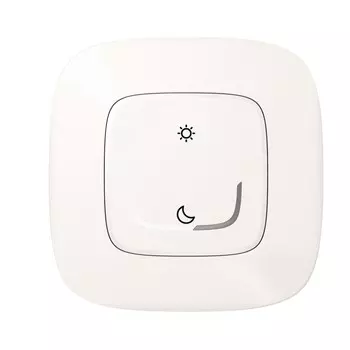 Умный беспроводной сценарный выключатель "День/Ночь". Цвет Жемчуг Legrand Valena Allure with NETATMO 752989