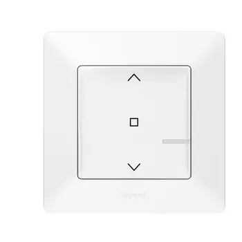 Умный беспроводной выключатель рольставней . Цвет Белый Legrand Valena Life with NETATMO 752191