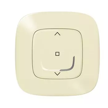 Умный беспроводной выключатель рольставней . Цвет Слоновая кость Legrand Valena Allure with NETATMO 752691