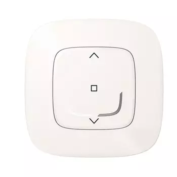 Умный беспроводной выключатель рольставней . Цвет Жемчуг Legrand Valena Allure with NETATMO 752991