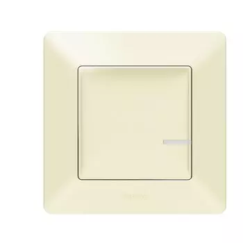 Умный проводной выключатель с опцией светорегулирования 5-300 Вт 230В. Цвет Слоновая кость Legrand Valena Life with NETATMO 752284