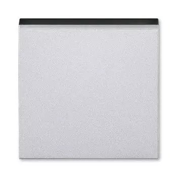 Управляющий элемент ABB Levit для светорегулятора клавишного серебро / дымчатый чёрный 3299H-A00100 70 2CHH700100A4070