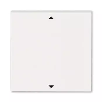 Управляющий элемент Busch-Jalousiecontrol®II ABB Levit с маркировкой жемчуг / ледяной 3299H-A00110 68 2CHH700110A4068