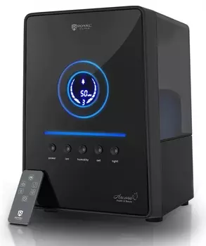 Увлажнитель воздуха Royal Clima RUH-A350/5.5E-BL 30Вт (ультразвуковой) черный