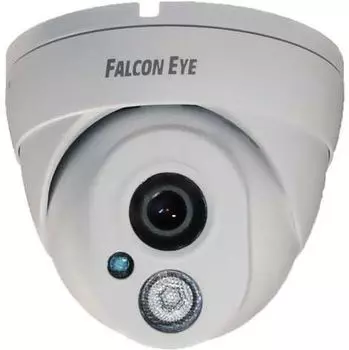 Видеокамера IP Falcon Eye FE-IPC-DL200P Eco POE 3.6-3.6мм цветная корп.:белый