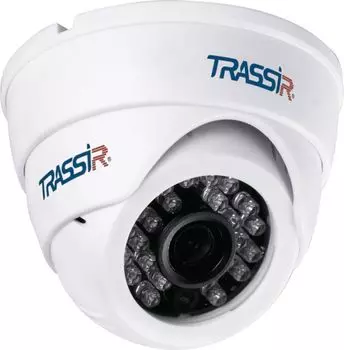Видеокамера IP Trassir TR-D8111IR2W 2.8-2.8мм цветная корп.:белый