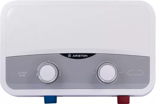 Водонагреватель Ariston Aures SF 5.5 COM 5.5кВт электрический настенный/серебристый