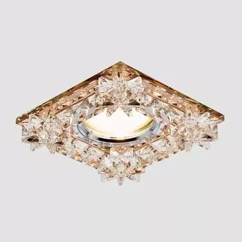 Встраиваемый светильник Ambrella light Crystal K130 BR