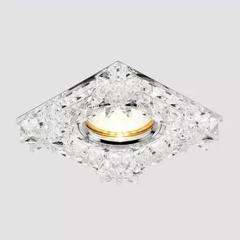 Встраиваемый светильник Ambrella light Crystal K130 CH