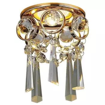 Встраиваемый светильник Ambrella light Crystal K2222 CL/G