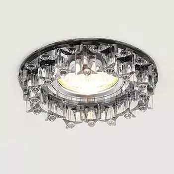 Встраиваемый светильник Ambrella light Crystal K370 BK