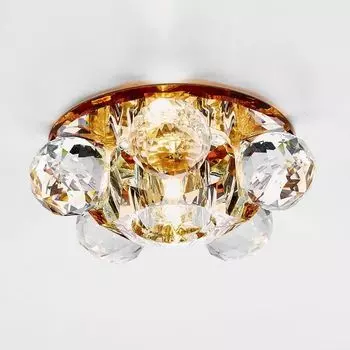 Встраиваемый светильник Ambrella light Desing D1055 BR/CL