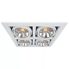 Встраиваемый светильник Arte Lamp Cardani Grande A5935PL-4WH