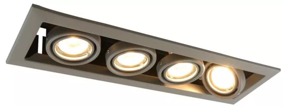 Встраиваемый светильник Arte Lamp Cardani Piccolo A5941PL-4GY