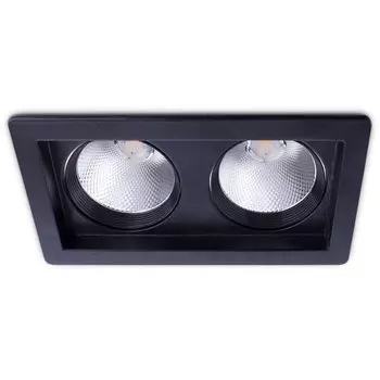 Встраиваемый светильник Arte Lamp Privato A7018PL-2BK