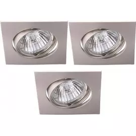 Встраиваемый светильник Arte Lamp Quadratisch A2118PL-3SS