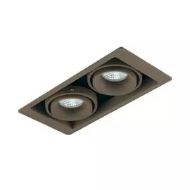 Встраиваемый светильник Donolux DL18615/02WW-SQ Champagne/Black