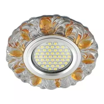 Встраиваемый светильник Fametto Luciole Dls-L136 Gu5.3 Glassy/Gold
