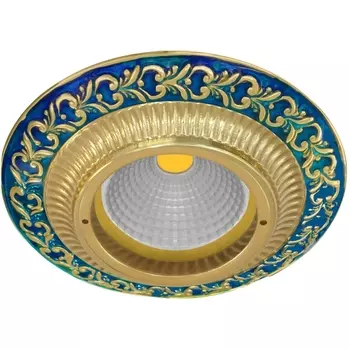 Встраиваемый светильник Fede Smalto Italiano FD1004AZEN