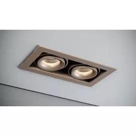 Встраиваемый светильник Quest Light CASTLE 2 LD champagne