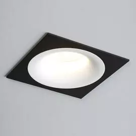 Встраиваемый светильник Quest Light SINGLE LD white + Frame 01 black