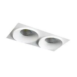 Встраиваемый светильник Quest Light SINGLE LС white + Frame 02 white