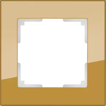 WL01-Frame-01 Рамка на 1 пост (бронзовый) Favorit Werkel a036582