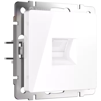 WL01-RJ-45 Розетка Ethernet RJ-45 (белая) Antik Werkel a028833