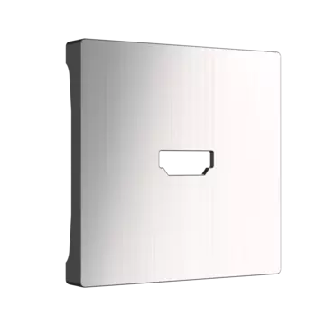 WL02-HDMI-CP Накладка для розетки HDMI (глянцевый никель) Antik Werkel a040418