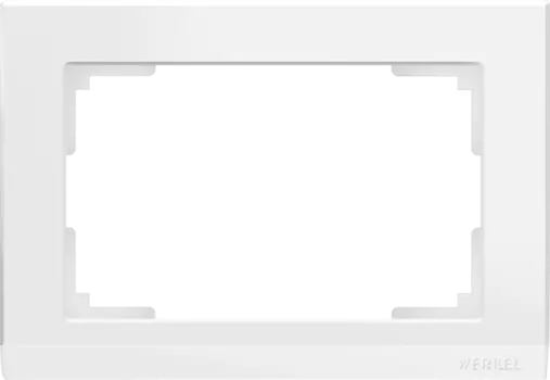 WL04-Frame-01-DBL-white Рамка для двойной розетки (белый) Stark Werkel a046849