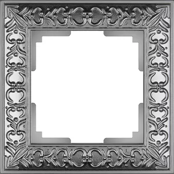 WL07-Frame-01 Рамка на 1 пост (матовый хром) Antik Werkel a046425