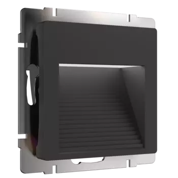 WL08-BL-02-LED Встраиваемая LED подсветка (черный) Antik Werkel a045383