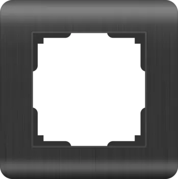 WL12-Frame-01 Рамка на 1 пост (графит) Stream Werkel a046315