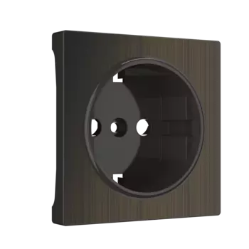 WL12-SKGS-IP20-CP Накладка для розетки IP20 (бронзовый) Antik Werkel a037203
