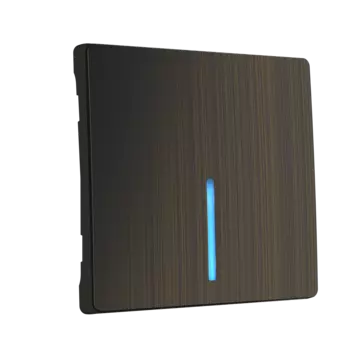 WL12-SW-1G-LED-CP Клавиша для выключателя c подсветкой (бронзовый) Antik Werkel a037207