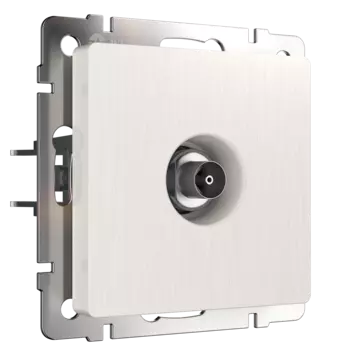 WL13-TV ТВ-розетка оконечная (перламутровый рифленый) Antik Werkel a040885