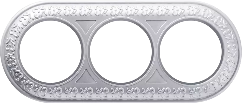 WL70-frame-03 Рамка на 3 поста (жемчужный) Antik Runda Werkel a037887