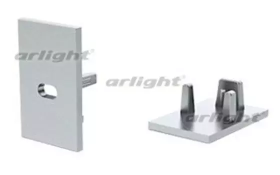 Заглушка ALU-SWISS с отверстием Arlight 015385