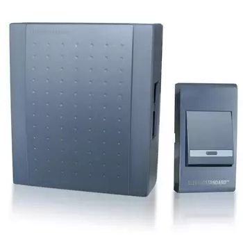 Звонок DBQ17 DBQ17 WM 1M IP44 Серый Elektrostandard a031653