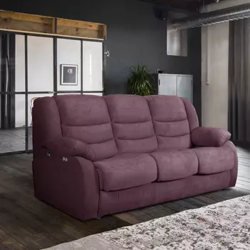 Диван 3-местный электро-реклайнер Ридберг