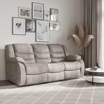 Диван 3-местный электрореклайнер Ридберг